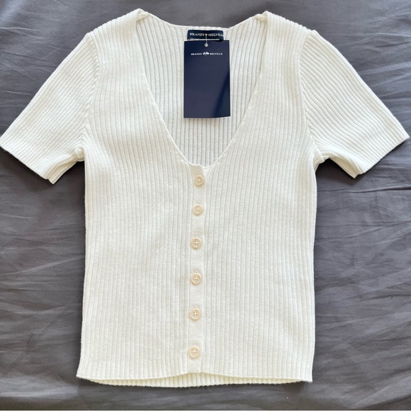 BRANDY MELVILLE cardigan top- new with tags - Picture 7 of 7
